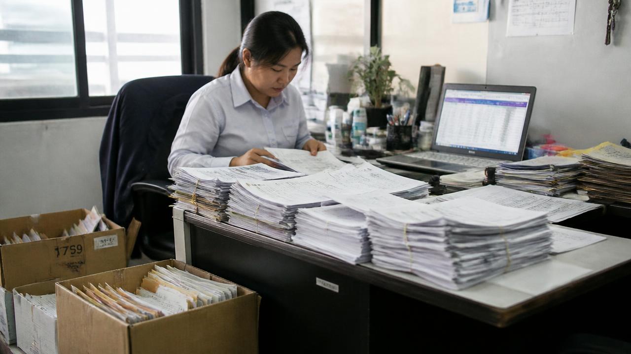 นักบัญชีจัดเรียงงบการเงินค้างส่งหลายปีเพื่อยื่นย้อนหลังผ่านระบบ DBD e-Filing